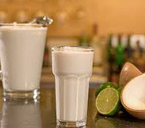 Jarra de limonada de coco