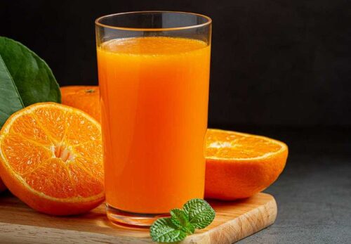 Zumo de mandarina